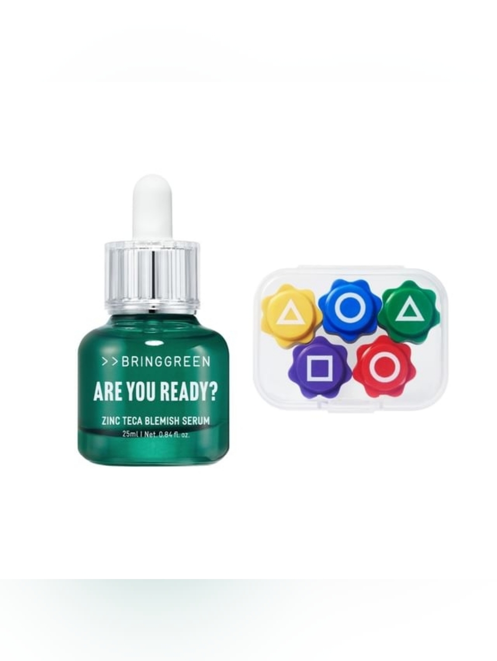 BRINGGREEN ARE YOU READY? Zinc Teca Blemish Serum.